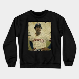 Fergie Jenkins in Texas Ranger Crewneck Sweatshirt